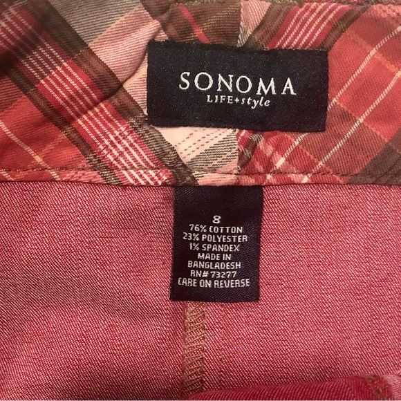 Sonoma Life+Style Skort Women’s Size 8 Color Velvet Rose - Picture 8 of 10